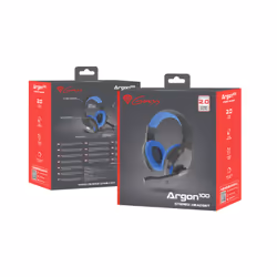 GENESIS ARGON 100 Auricolare Cablato A Padiglione Gaming Nero, Blu - Vista aggiuntiva 5