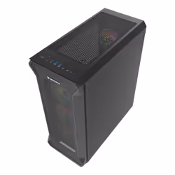 GENESIS Irid 505 ARGB Midi Tower Nero, Trasparente - Vista aggiuntiva 8