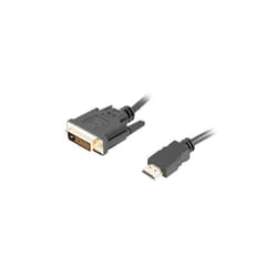 Lanberg CA-HDDV-20CU-0018-BK cavo e adattatore video 1,8 m HDMI tipo A (Standard) DVI-D Nero