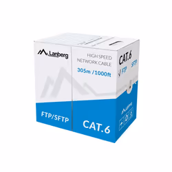 Lanberg LCF6-11CU-0305-S, 305 m, Cat6, F/UTP (FTP), Grigio