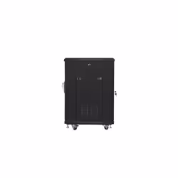 Lanberg FF01-6615-12B rack 15U Rack indipendenti Nero - Vista aggiuntiva 4