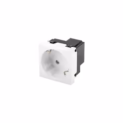 Lanberg AC-4545SW-F-W, Tipo F, Bianco, Policarbonato (PC), 250 V, 16 A, 50 Hz
