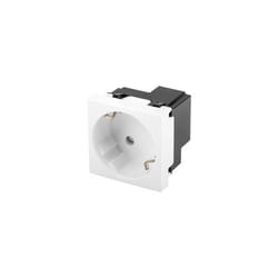 Lanberg AC-4545SW-F-W presa energia Tipo F Bianco