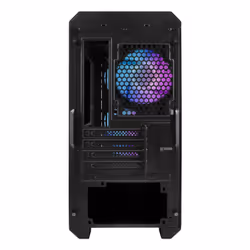 GENESIS Irid 503 ARGB Micro Tower Nero, Trasparente - Vista aggiuntiva 4