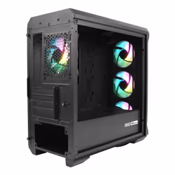 GENESIS Irid 503 ARGB Micro Tower Nero, Trasparente - Vista aggiuntiva 7