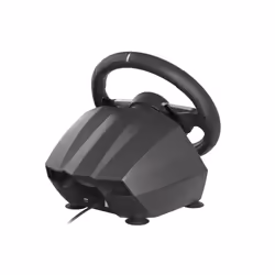 GENESIS Seaborg 400 Nero, Argento USB Sterzo + Pedali Nintendo Switch, PC, PlayStation 4, Playstation 3, Xbox 360, Xbox One, Xbox One S, Xbox One X - Vista aggiuntiva 7