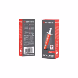 GENESIS SILICON 701, Pasta termica, Grigio, 0,5 g