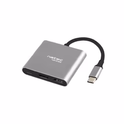 NATEC Fowler Mini USB 2.0 Type-C Grigio - Vista aggiuntiva 3
