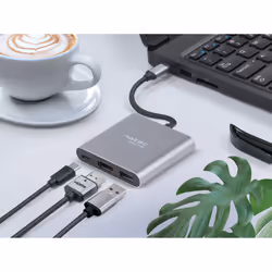 NATEC Fowler Mini USB 2.0 Type-C Grigio - Vista aggiuntiva 6