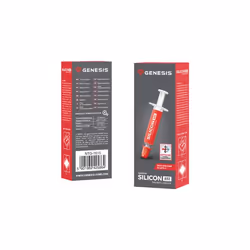 GENESIS SILICON 851, Pasta termica, Grigio, 0,5 g, Scatola