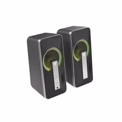 GENESIS Helium 100 BT RGB set di altoparlanti 10 W PC/PC portatile Nero, Argento 2.0 canali Bluetooth - Vista aggiuntiva 3