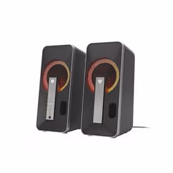 GENESIS Helium 100 BT RGB set di altoparlanti 10 W PC/PC portatile Nero, Argento 2.0 canali Bluetooth - Vista aggiuntiva 5