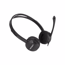 NATEC Canary Go Auricolare Cablato A Padiglione Ufficio Nero - Vista aggiuntiva 3
