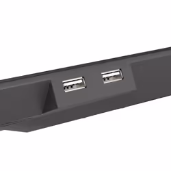GENESIS Oxid 450 base di raffreddamento per laptop 39,6 cm (15.6") 2400 Giri/min Nero - Vista aggiuntiva 2