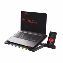 GENESIS Oxid 450 base di raffreddamento per laptop 39,6 cm (15.6") 2400 Giri/min Nero - Vista aggiuntiva 3
