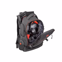 GENESIS Pallad 550 43,9 cm (17.3") Zaino Nero, Rosso - Vista aggiuntiva 8