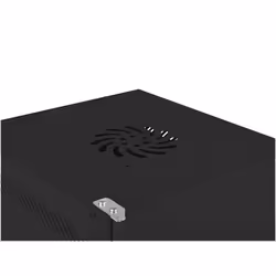 Lanberg WF10-2312-00B rack 12U Da parete Nero - Vista aggiuntiva 5