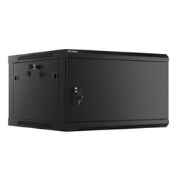 Lanberg WF01-6606-00B rack 6U Da parete Nero