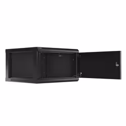 Lanberg WF01-6606-00B rack 6U Da parete Nero