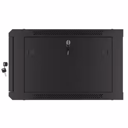 Lanberg WF01-6606-00B rack 6U Da parete Nero - Vista aggiuntiva 6