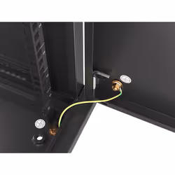 Lanberg WF01-6409-00B rack 9U Da parete Nero - Vista aggiuntiva 4