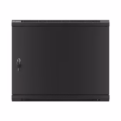Lanberg WF01-6609-00B rack 9U Da parete Nero - Vista aggiuntiva 4