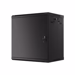 Lanberg WF01-6412-00B rack 12U Da parete Nero