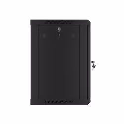Lanberg WF01-6412-00B rack 12U Da parete Nero - Vista aggiuntiva 5