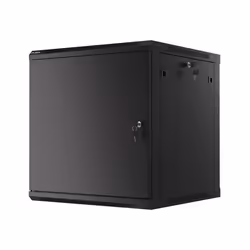 Lanberg WF01-6612-00B rack 12U Da parete Nero - Vista aggiuntiva 2