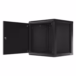 Lanberg WF01-6612-00B rack 12U Da parete Nero - Vista aggiuntiva 3
