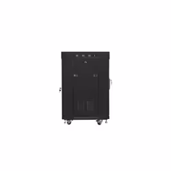 Lanberg FF01-6615-12BL rack 15U Rack indipendenti Nero - Vista aggiuntiva 5