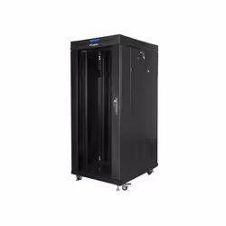 Lanberg FF01-6827-12BL rack 27U Rack indipendenti Nero - Vista aggiuntiva 4