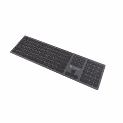 NATEC NKL-1830 tastiera Universale RF senza fili + Bluetooth QWERTY Spagnolo Nero, Grigio - Vista aggiuntiva 2