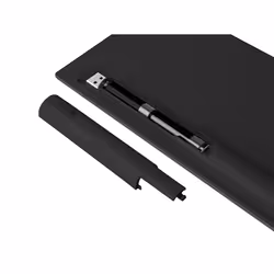 NATEC NKL-1830 tastiera Universale RF senza fili + Bluetooth QWERTY Spagnolo Nero, Grigio - Vista aggiuntiva 5