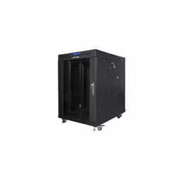 Lanberg FF01-8015-12BL, Rack indipendenti, 15U, 800 kg, Nero