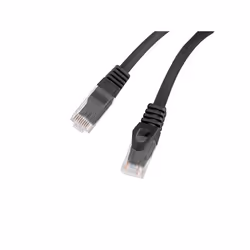 Lanberg PCU6-10CU-0025-BK, 0,25 m, Cat6, F/UTP (FTP), RJ-45, RJ-45, Nero