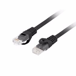 Lanberg PCU6-10CU-0025-BK cavo di rete Nero 0,25 m Cat6 F/UTP (FTP)