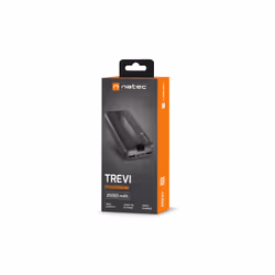 NATEC Trevi Polimeri di litio (LiPo) 20000 mAh Nero - Vista aggiuntiva 6