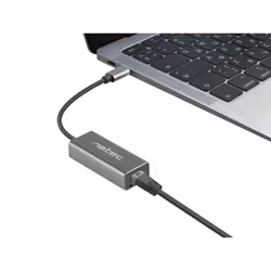 NATEC Cricket USB 3.2 Gen 1 (3.1 Gen 1) Type-C Grigio - Vista aggiuntiva 4