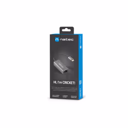 NATEC Cricket USB 3.2 Gen 1 (3.1 Gen 1) Type-C Grigio - Vista aggiuntiva 5
