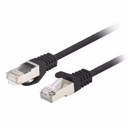 Lanberg PCF6-20CC-0500-BK, 5 m, Cat6, F/UTP (FTP), RJ-45, RJ-45, Nero