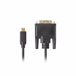 Lanberg CA-CMDV-10CU-0018-BK cavo e adattatore video 1,8 m USB tipo-C DVI-D Nero