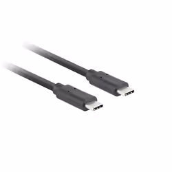 Lanberg CA-CMCM-32CU-0005-BK cavo USB USB 3.2 Gen 2 (3.1 Gen 2) 0,5 m USB C Nero - Vista aggiuntiva 3