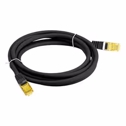 Lanberg PCF6A-10CU cavo di rete Nero 1,5 m Cat6a S/FTP (S-STP) - Vista aggiuntiva 4