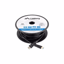 Lanberg CA-HDMI-30FB-0500-BK cavo HDMI 50 m HDMI tipo A (Standard) Nero