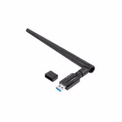 Lanberg NC-1200-WIE, Interno, Wireless, USB, WLAN, 1200 Mbit/s, Nero