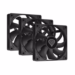 NATEC Oxal 120 Case per computer Ventilatore 12 cm Nero 3 pz - Vista aggiuntiva 4