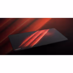 GENESIS Carbon 500 Maxi Flash G2 Tappetino per mouse per gioco da computer Nero, Rosso - Vista aggiuntiva 3