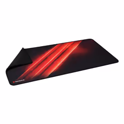 GENESIS Carbon 500 Maxi Flash G2 Tappetino per mouse per gioco da computer Nero, Rosso - Vista aggiuntiva 7