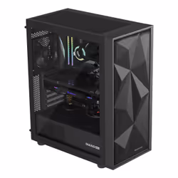 GENESIS Diaxid 605F Midi Tower Nero - Vista aggiuntiva 6